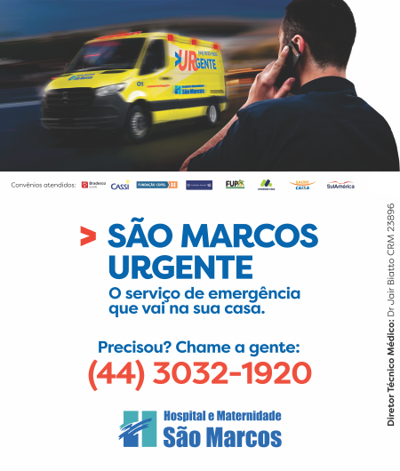 Banner Mobile So Marcos Urgente - Hospital So Marcos