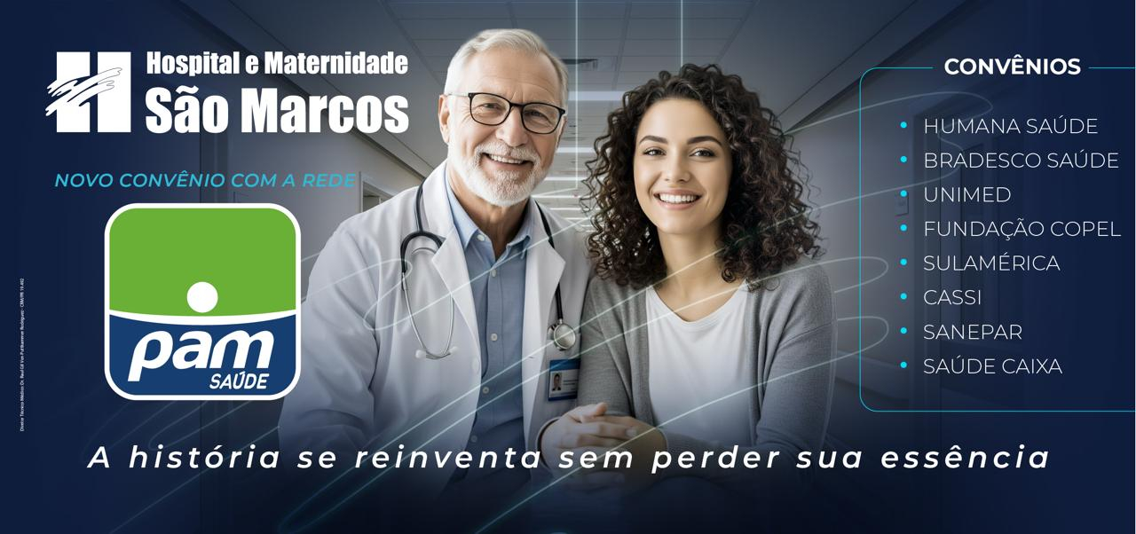 Hospital e Maternidade S�o Marcos novo conv�nio com a rede PAM - Hospital S�o Marcos