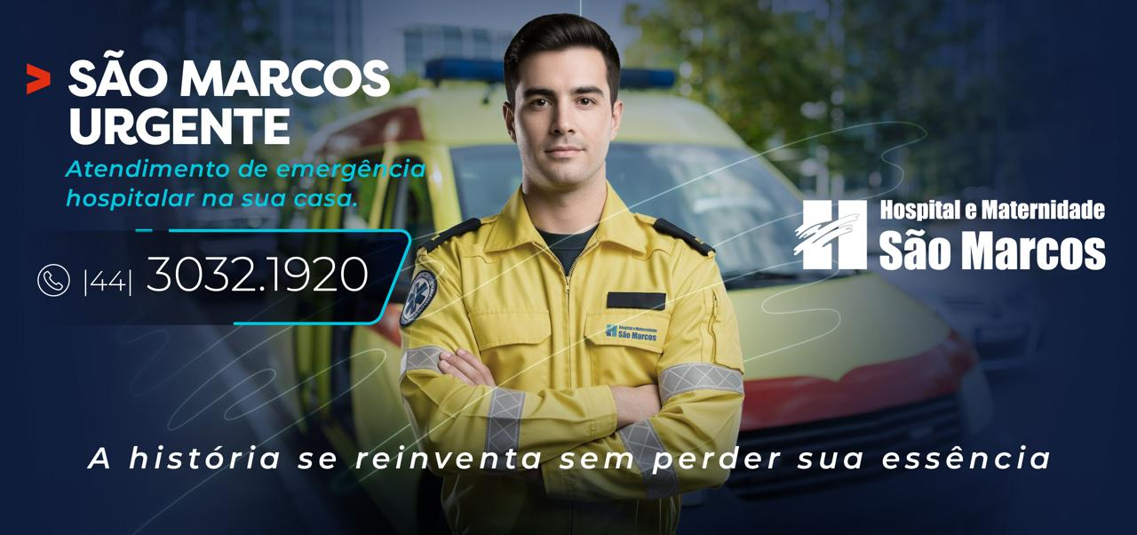 Banner site S�o Marcos Urgente - Hospital S�o Marcos