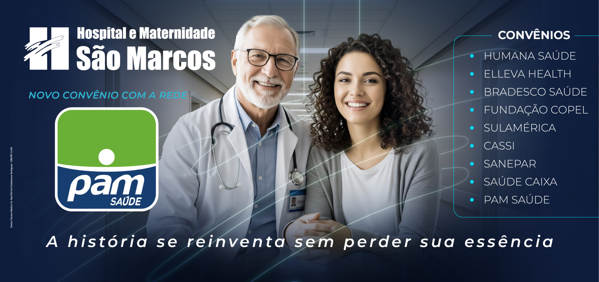 Hospital e Maternidade S�o Marcos novo conv�nio com a rede PAM - Hospital S�o Marcos